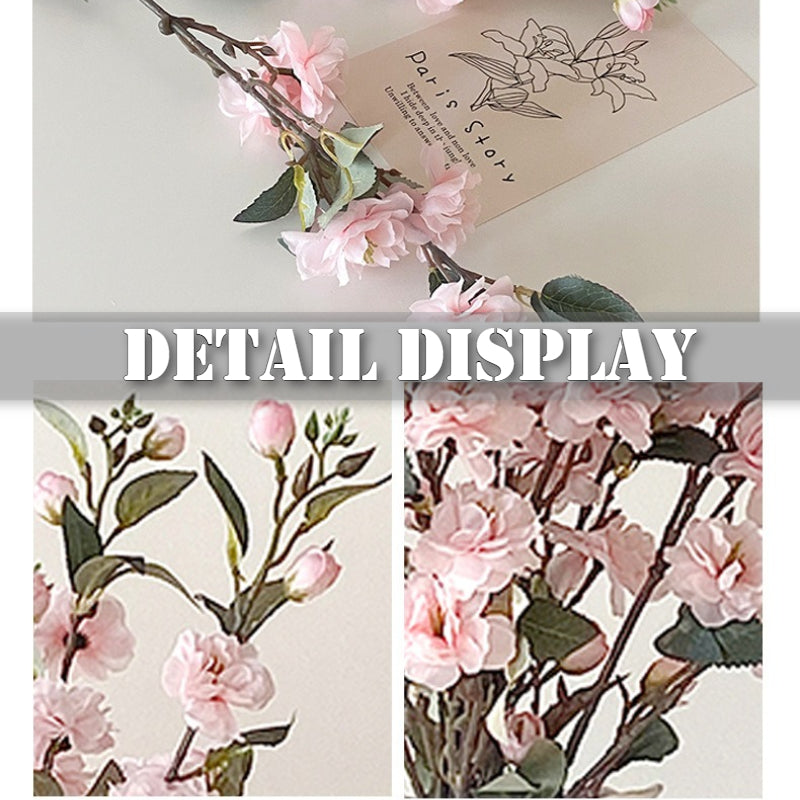 Wild Camellia Faux Flower Stem