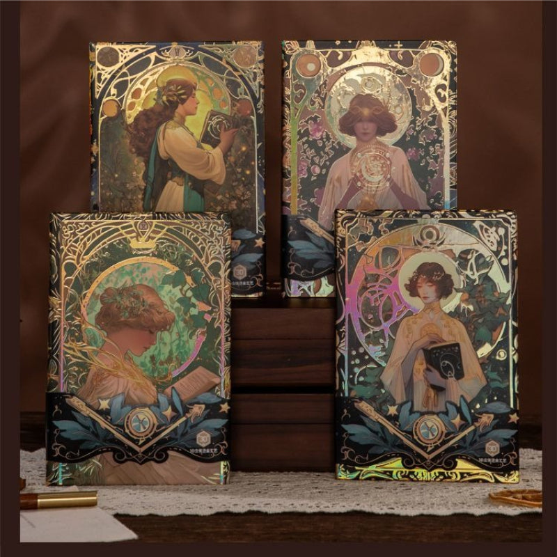 Retro Artistic Notebook Journal - Modomu