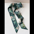 Art Print Narrow Silk Tie - Modomu