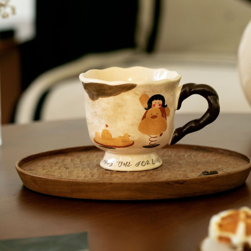 Ceramic Goblet Style Water Mug - Modomu