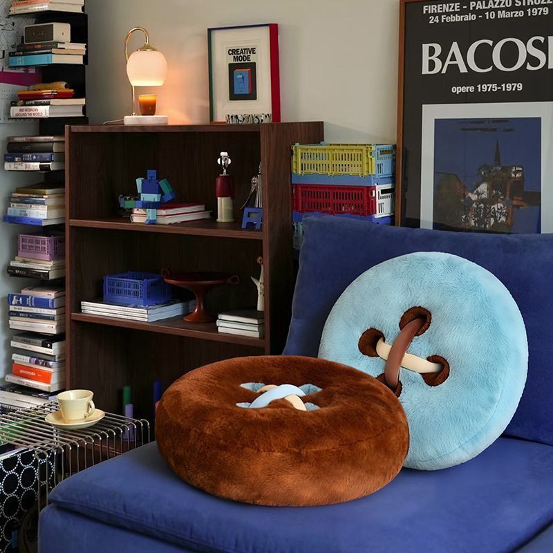 Button Floor Cushion Seat