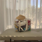 Clear Jelly Beach Tote