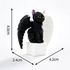 Halloween Cat Figurine Set