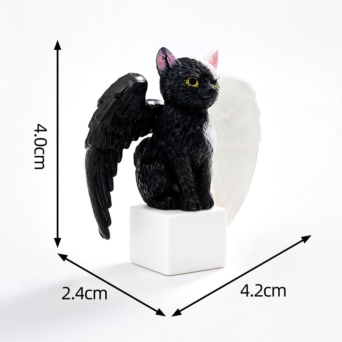 Halloween Cat Figurine Set