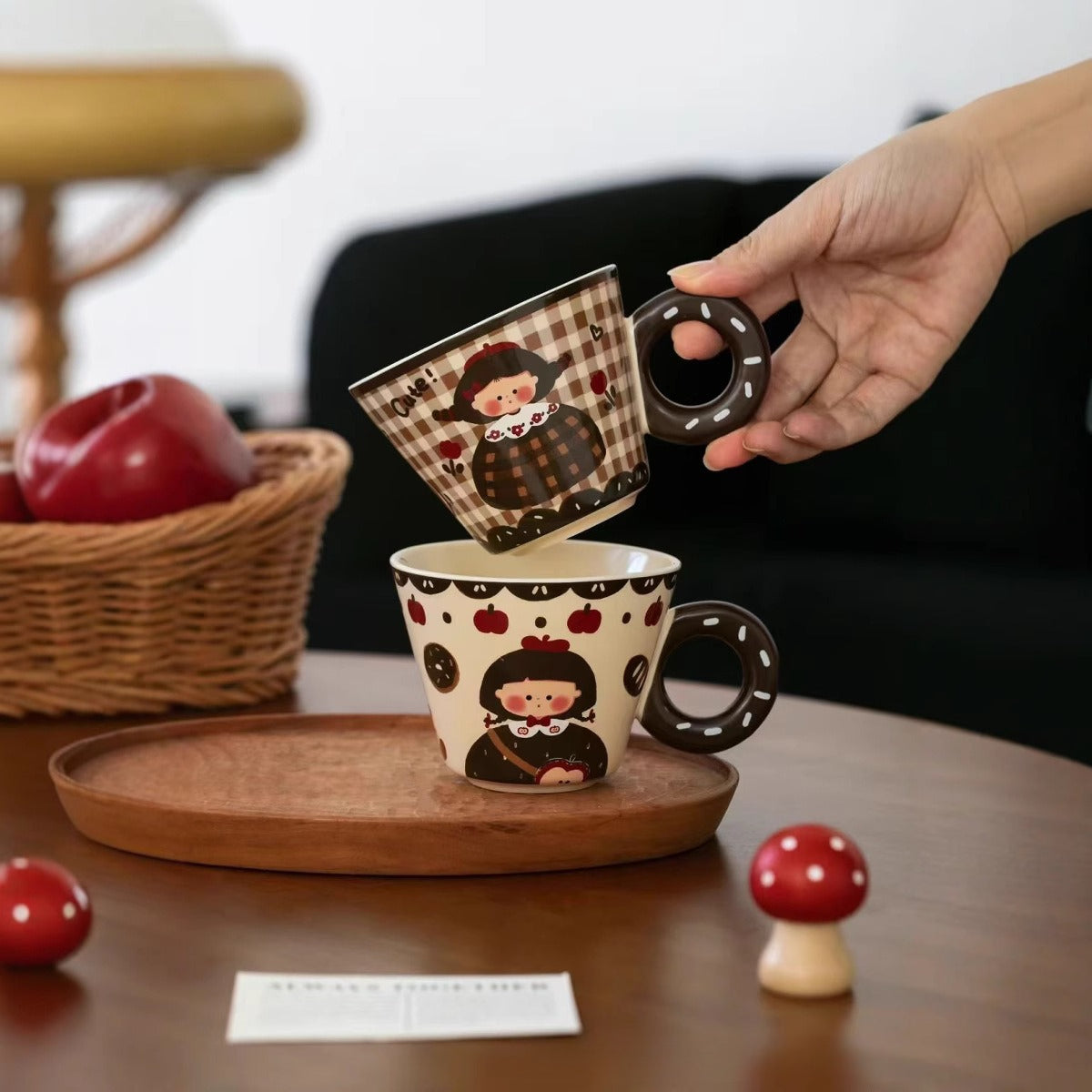 Strawberry Ceramic Coffee Mug - Modomu