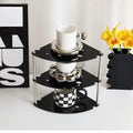 Compact Coffee Corner Organizer Rack