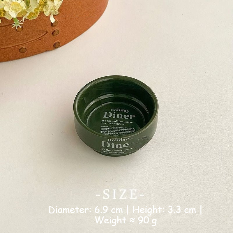 Ceramic Dipping Bowl Snack Plate - Modomu