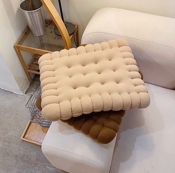 Light Coffee Large Cushion