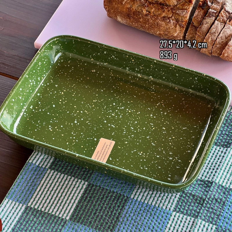 Speckled Square Serving Tray