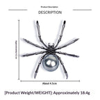 Climbing Spider Stud Earrings