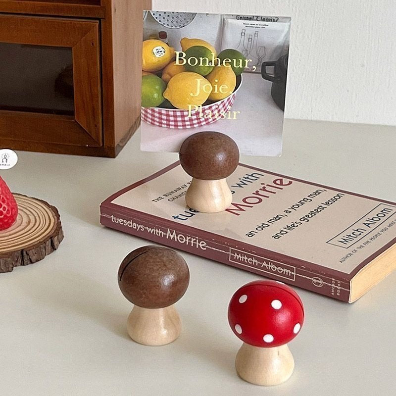 Mushroom Photo Note Holder