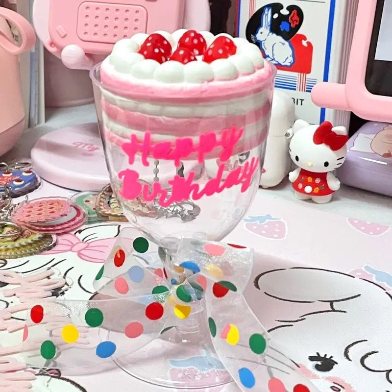 Polka Dot Party Wine Goblet - Modomu