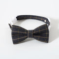 British Style Pet Bow Collar