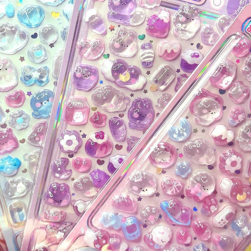 Puffy Jelly Sticker