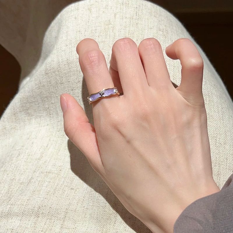 Floral Butterfly Statement Ring