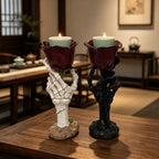 Skeleton Hand Rose Holder