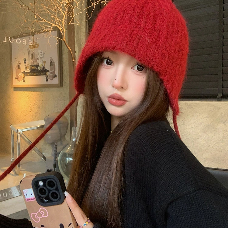 Cozy Earflap Knit Hat - Modomu