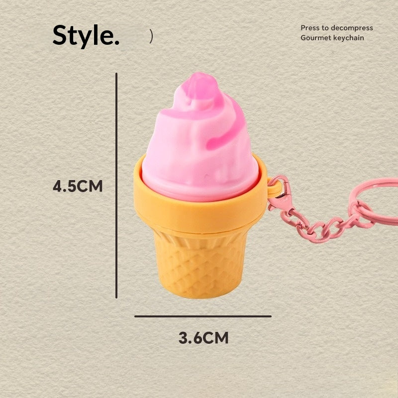 Miniature Food Press Button Charm