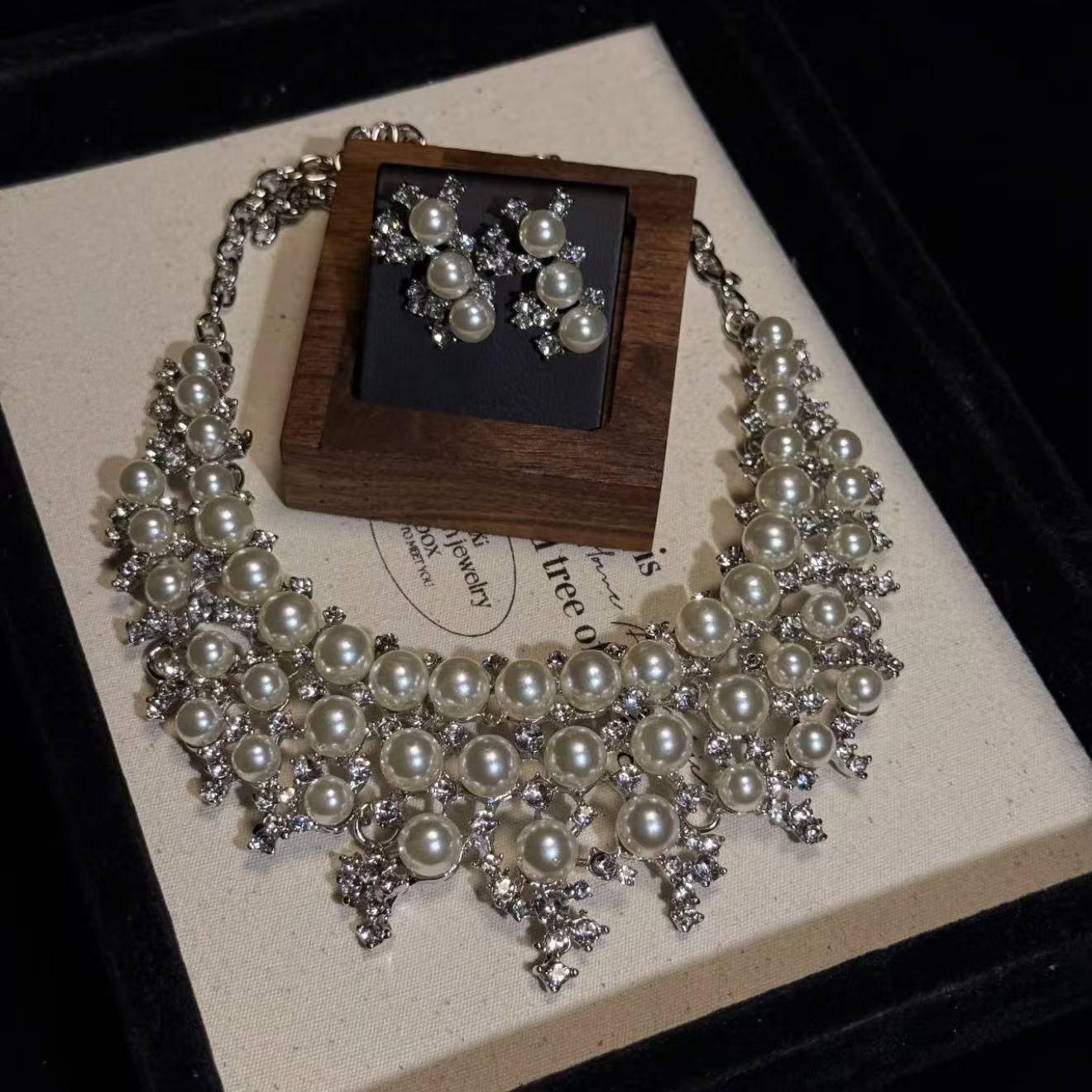 Star Crystal Bridal Jewelry Set - Modomu