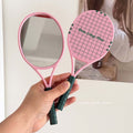Tennis Racket Handheld Mirror