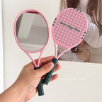 Tennis Racket Handheld Mirror