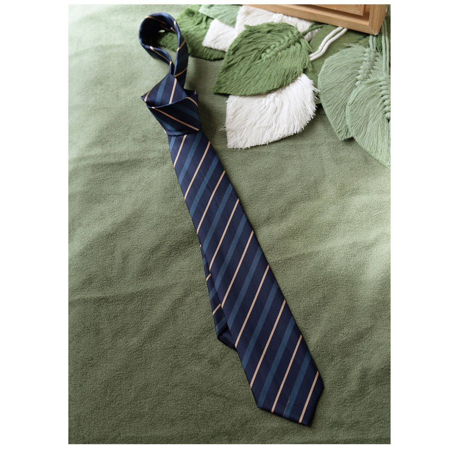 College Stripe Uniform Tie - Modomu
