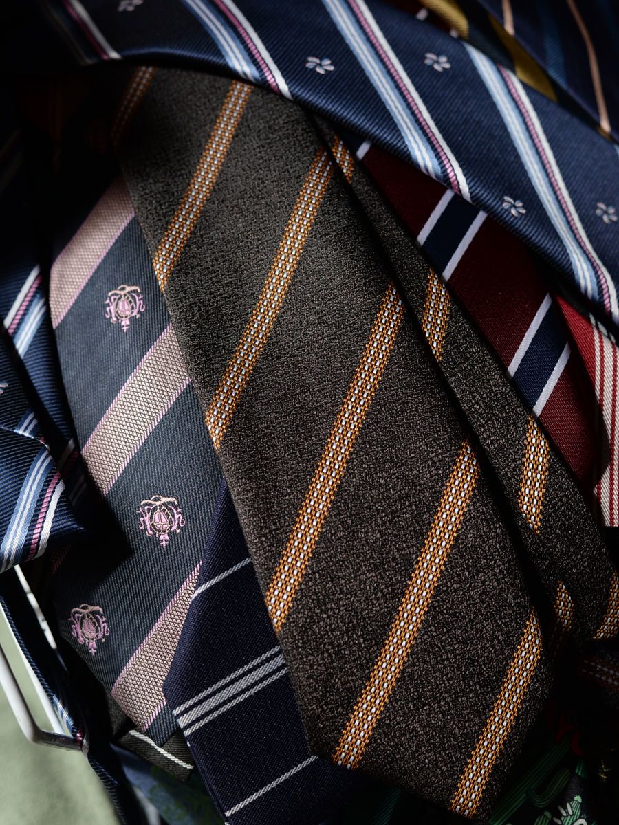 College Stripe Uniform Tie - Modomu