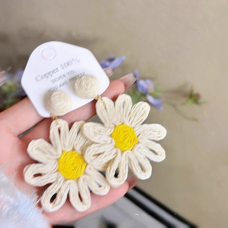 Bohemian Flower Drop Earrings - Modomu