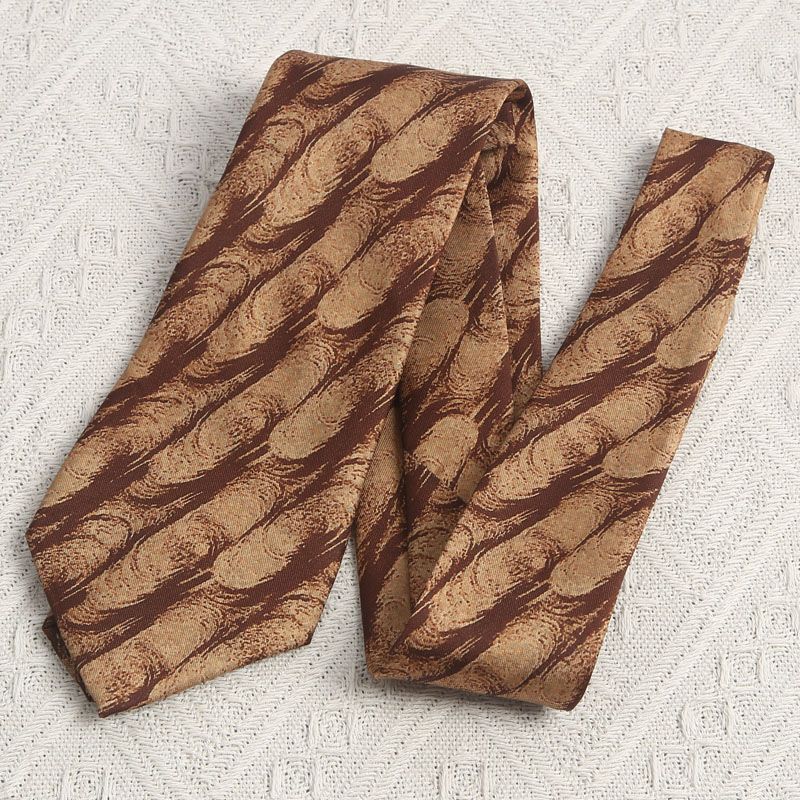 Retro Silk Look Mens Tie - Modomu