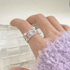 Irregular Pearl Open Ring - Modomu