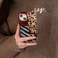 Leopard Splice iPhone Case