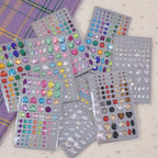 Gem Sticker Sheet Pack