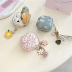 Floral Samsung Earbuds Protective Case