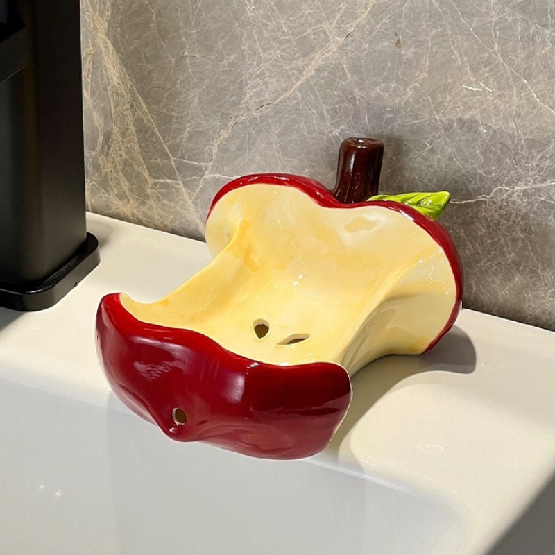 Automatic Draining Ceramic Soap Dish - Modomu
