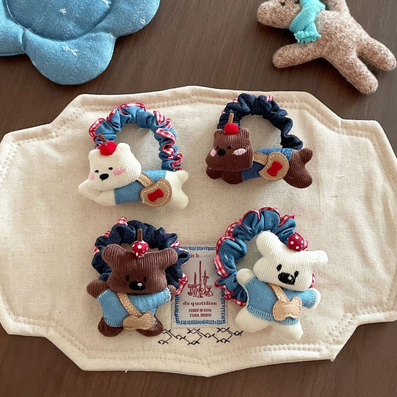 Cute Bear Pendant Keychain