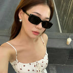 Retro Square Slim Sunglasses - Modomu