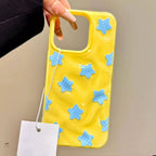 Irregular Star Pleated Phone Case