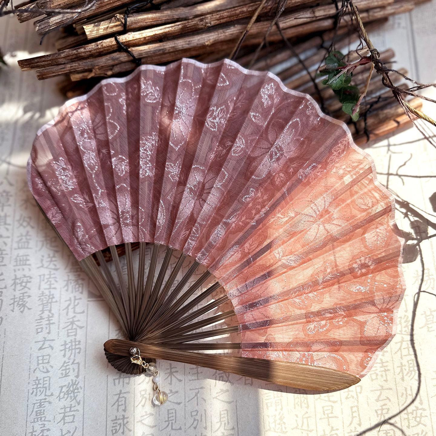 Translucent Folding Hand Fan