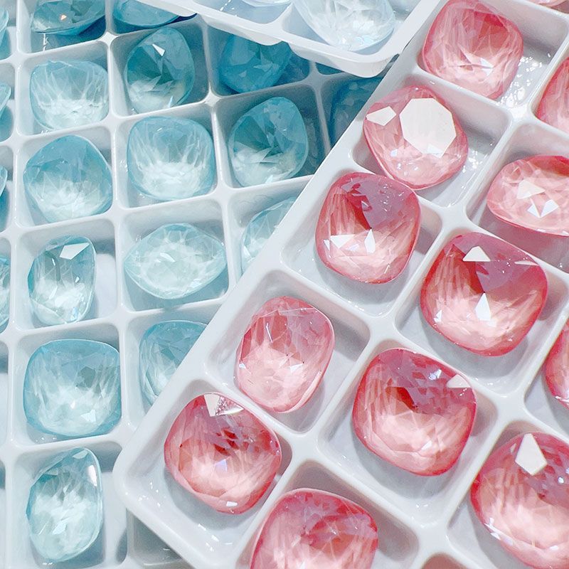 Jelly Cushion Nail Stones