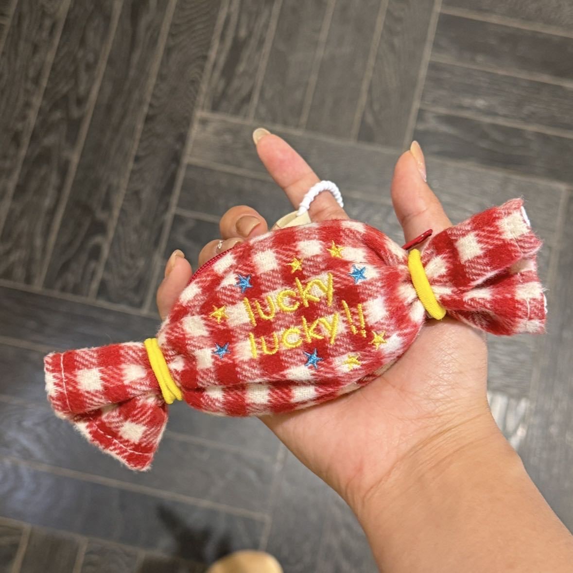 Candy Wrapper Zip Pouch
