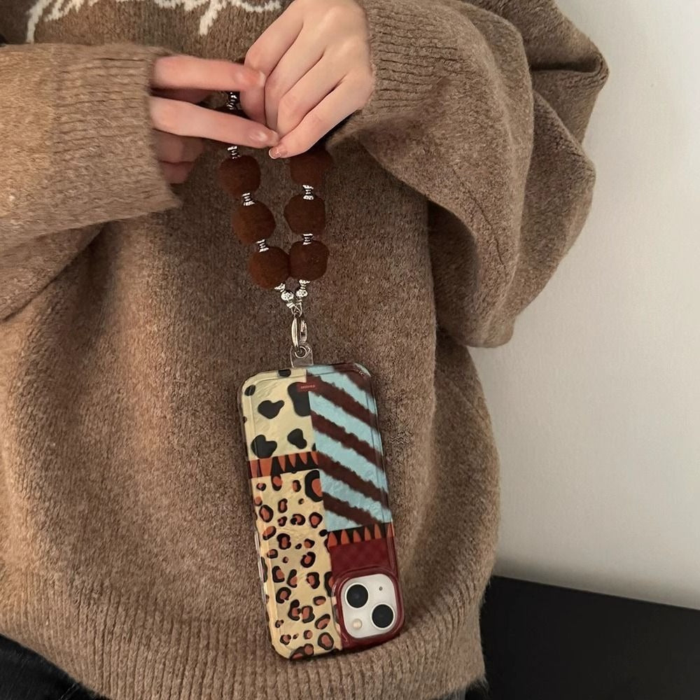 Leopard Splice iPhone Case