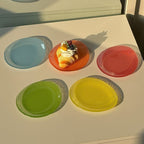 Translucent Pebble Dessert Plate