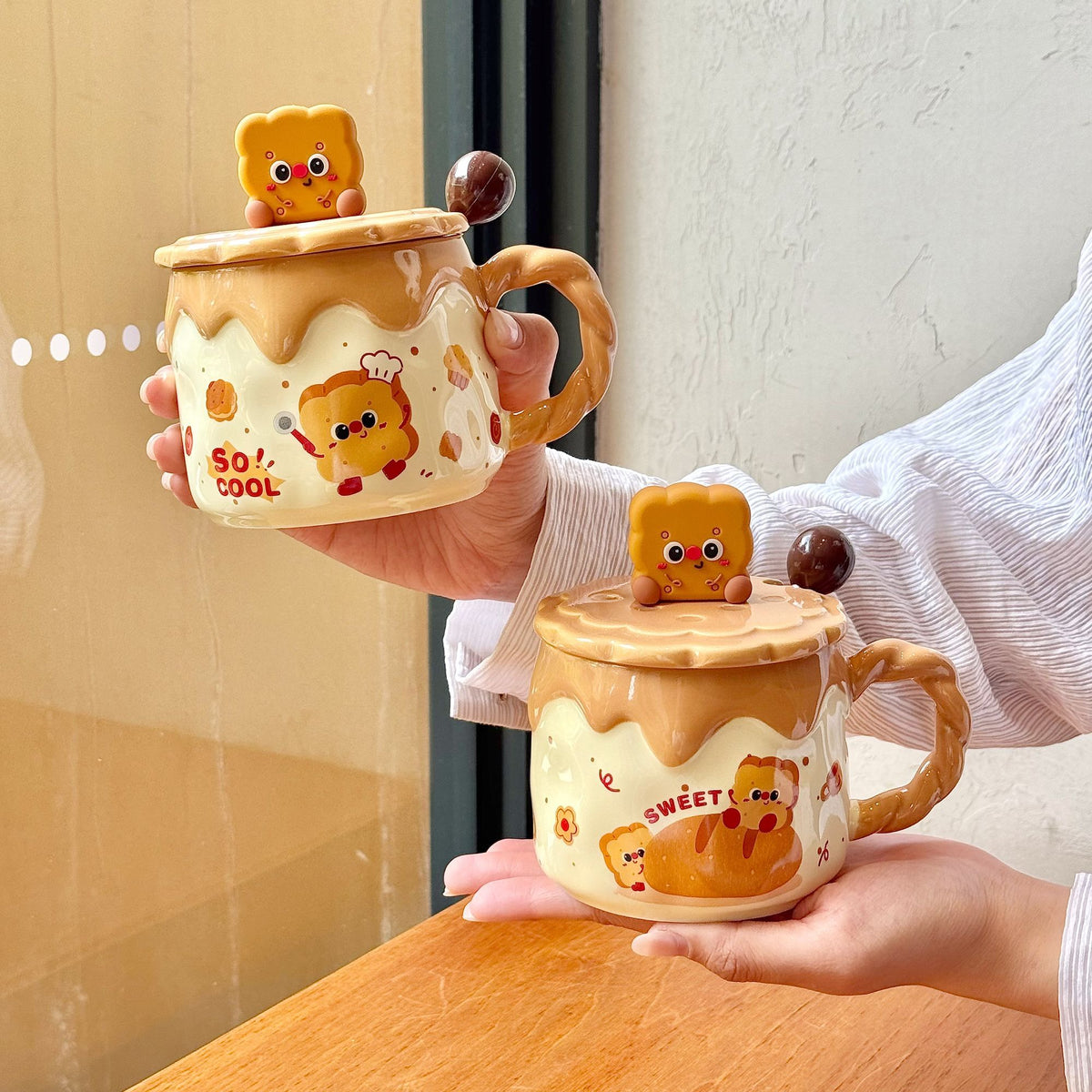 Honey Drip Biscuit Mug