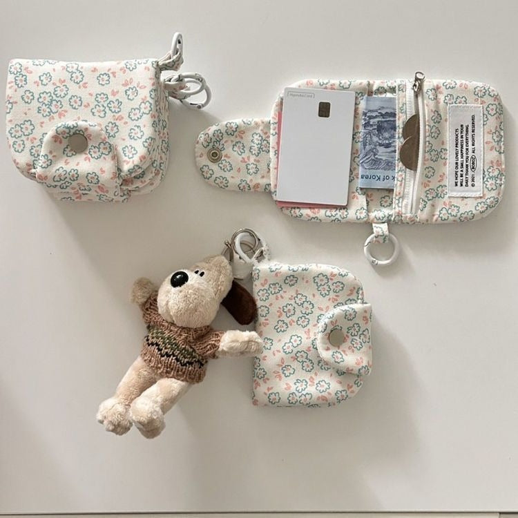 Flower Card Holder Coin Pouch - Modomu