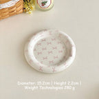 Heart Ceramic Dessert Plate - Modomu