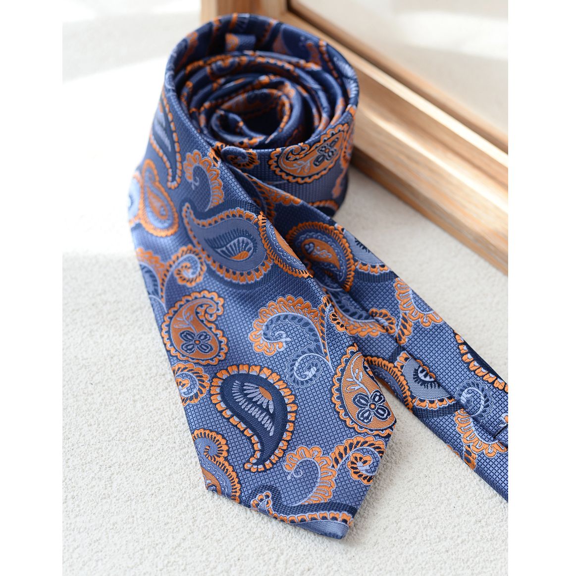 Retro Pattern Tie for Suits - Modomu