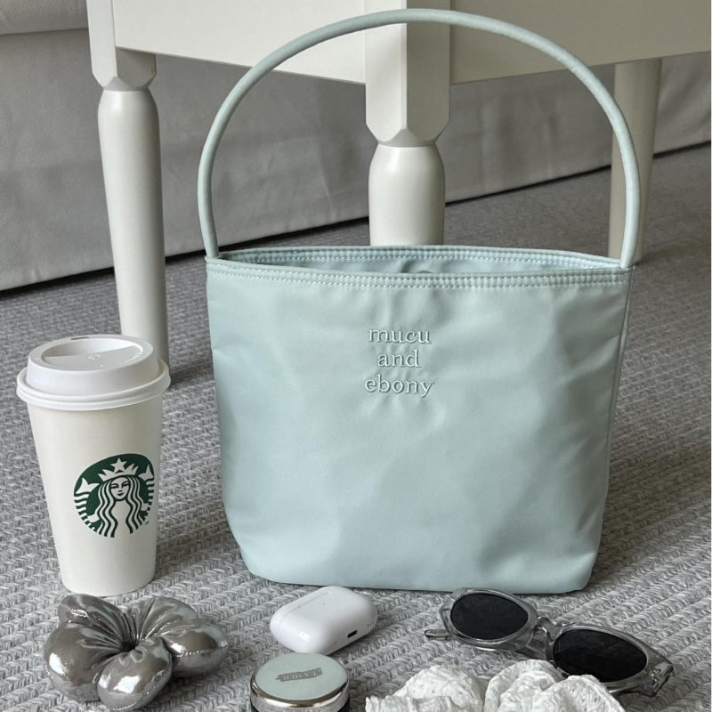 Nylon Bucket Handbag