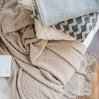 Knitted Sofa Blanket Throw