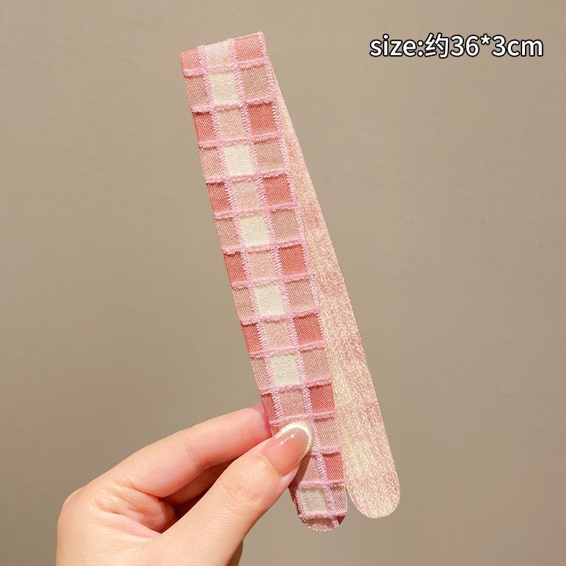 Plaid Flyaway Hair Band