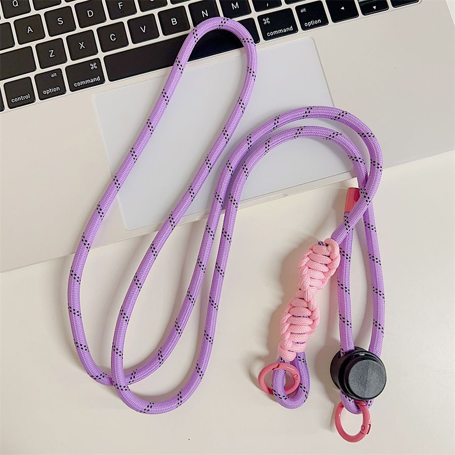 Adjustable Braided Phone Lanyard